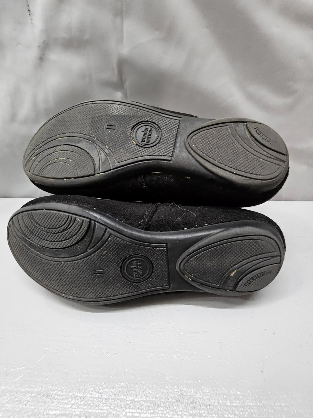 Wonder Nation Kids Black Suede Zip Up Boots Size 11