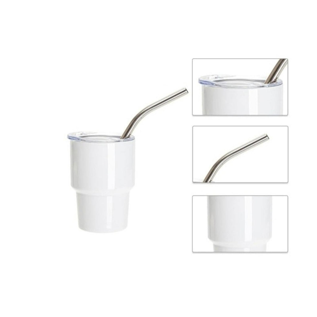 The Unbranded Brand 3oz Stainless Steel Sublimation Shot Glass Mini Tumbler