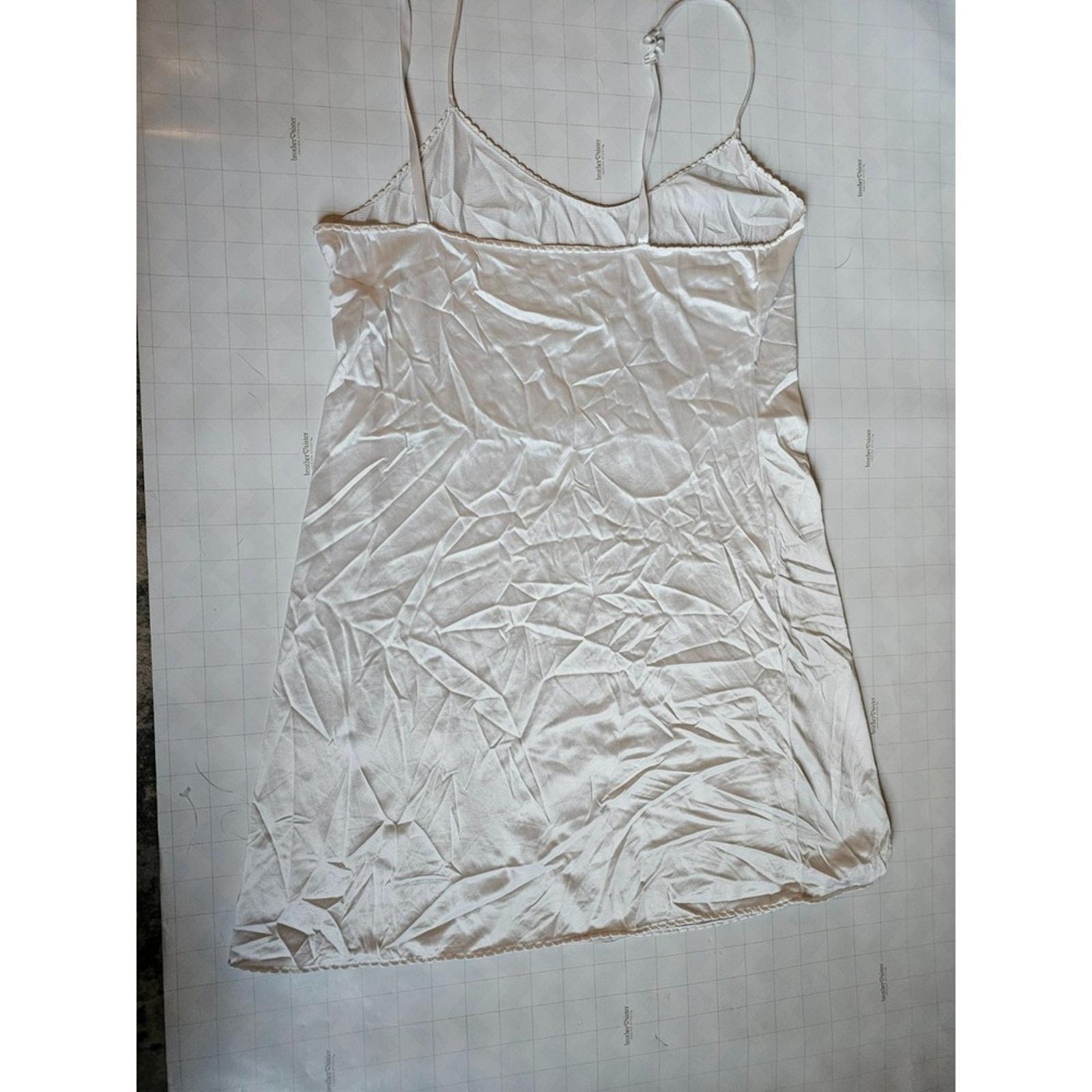 Vassarette White Satin Chemise - Slip into Comfort and Sass!