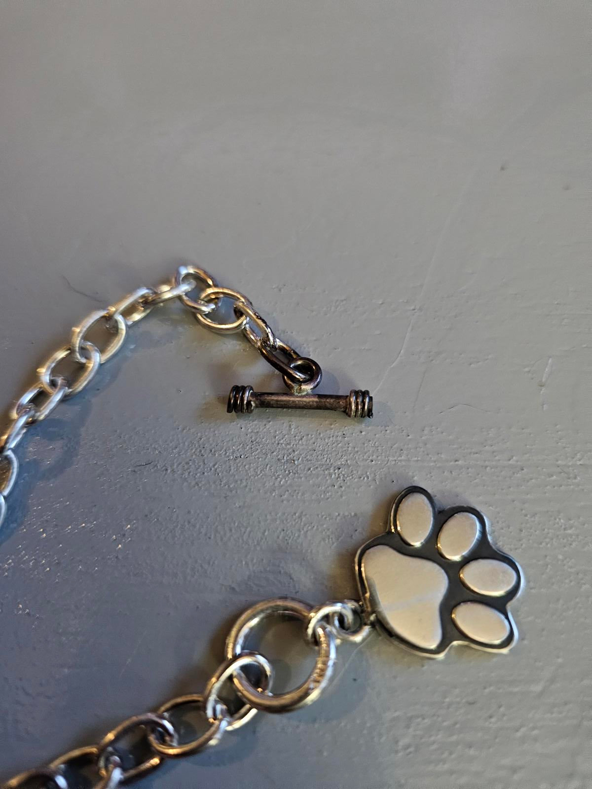 Chain Reaction: Paw Print Charm Bracelet for Fierce Wrist Action