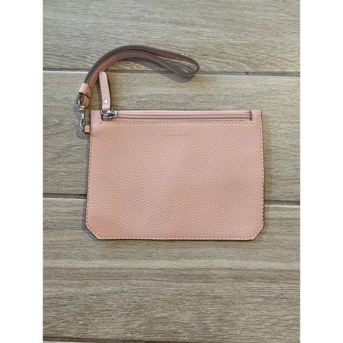 Anne Klein Pink & Navy Wristlet Clutch - The Perfect Pocket-Sized Power Move!
