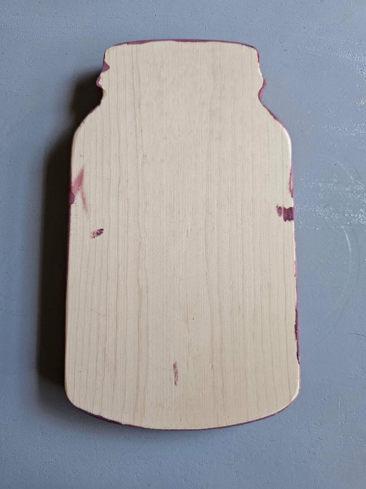 Vintage Wooden Mason Jar Plaque - The Perfect Wall Hugger