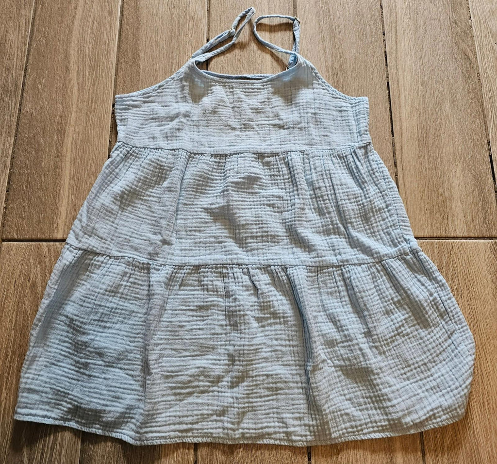 Wild Fable Light Blue Tiered Sleeveless Tank Top Women’s Small