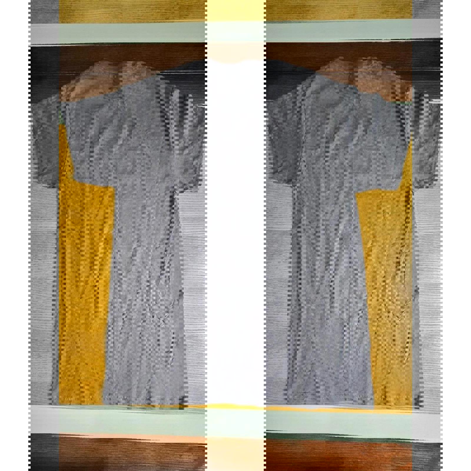 NEW Gildan Ultra Cotton Gray Mens T Shirt Size M Soft Blank Tee