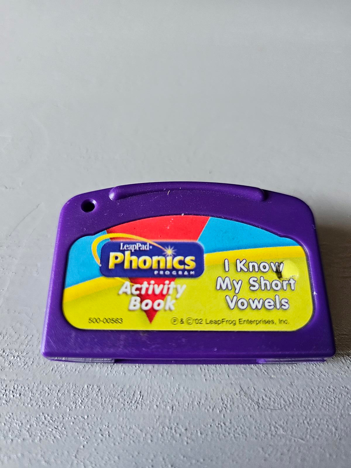 LeapFrog LeapPad Phonics Program Cartridge – I Know My Short Vowels (2002)
