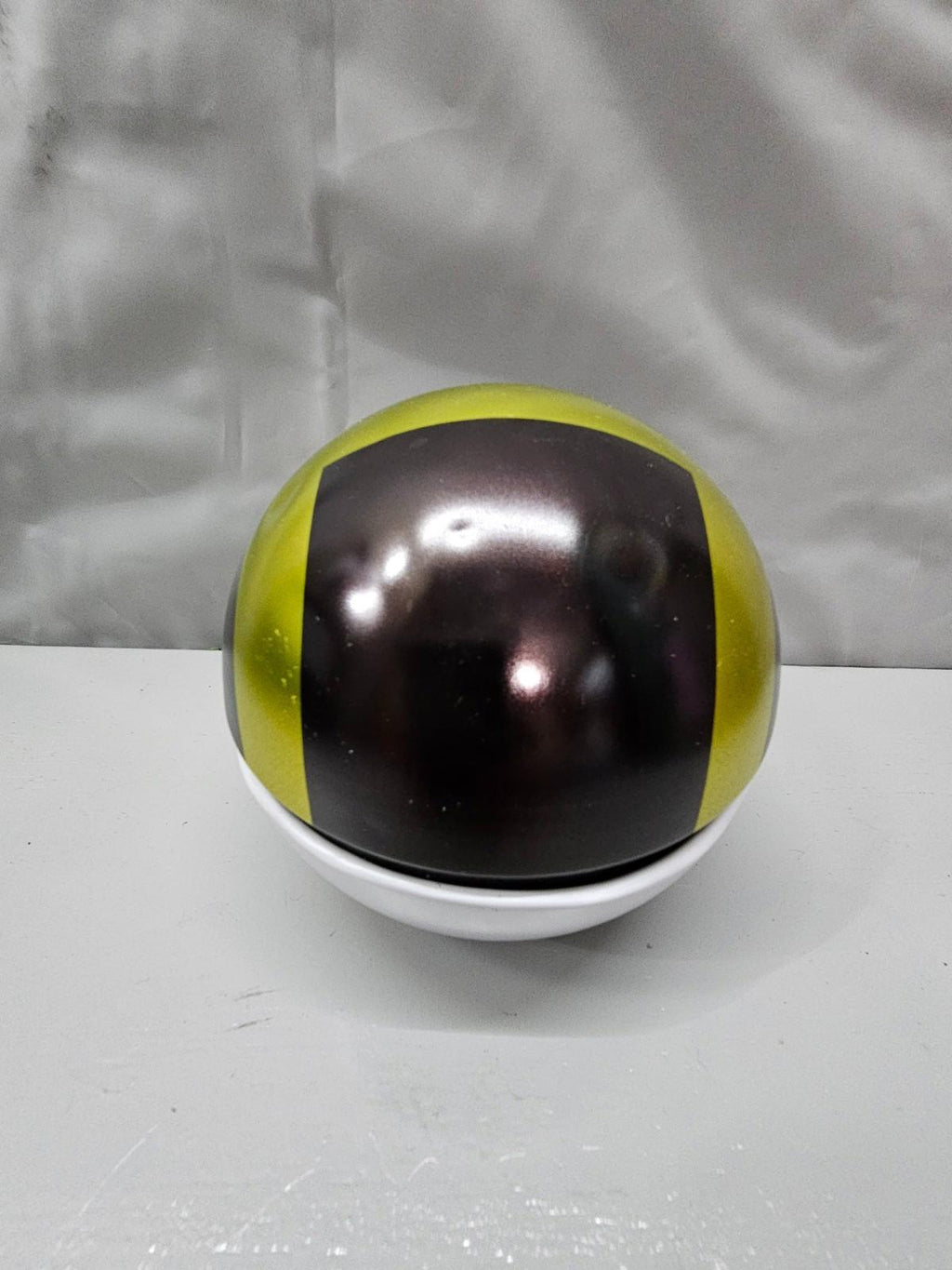 Pokémon Ultra Ball Tin Empty Collectible Storage Container Black & Yellow