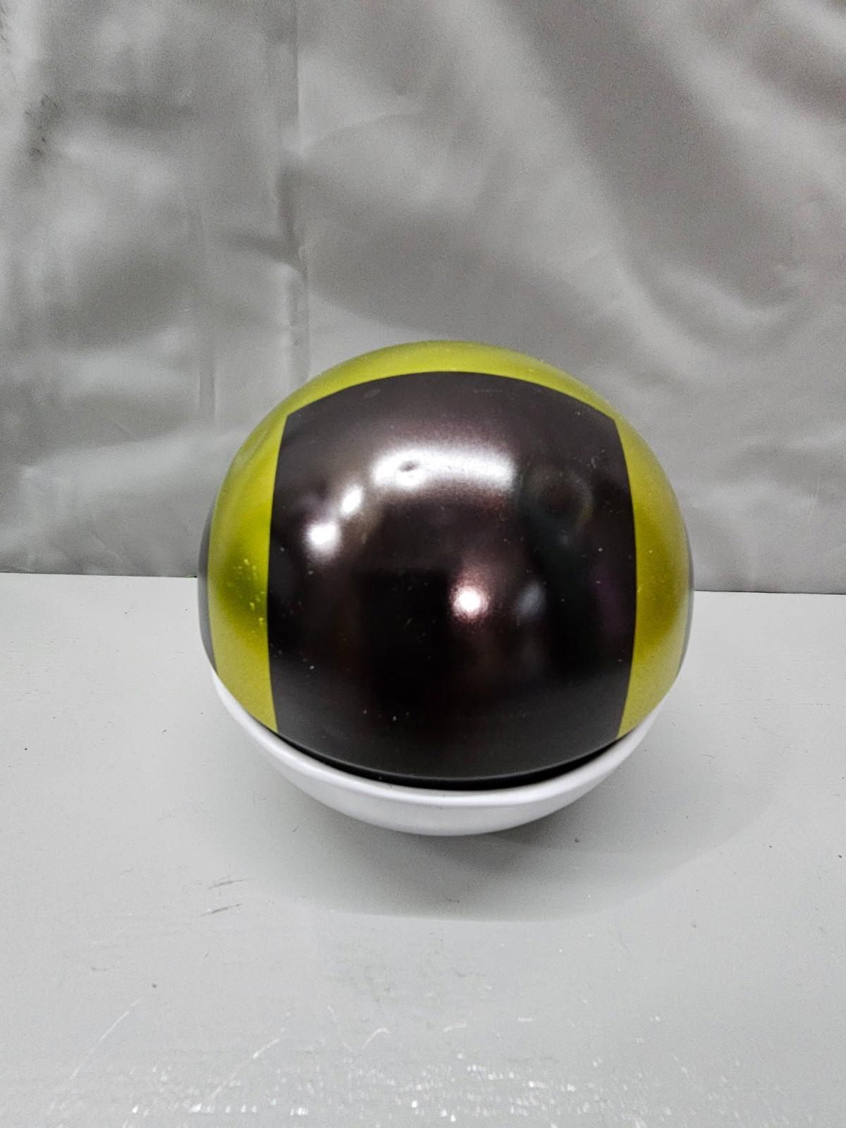Pokémon Ultra Ball Tin Empty Collectible Storage Container Black & Yellow