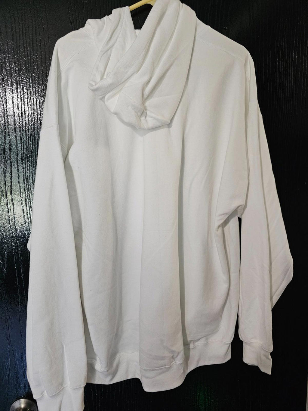 Gildan Softstyle White Hoodie XL Midweight Pullover New Without Tags
