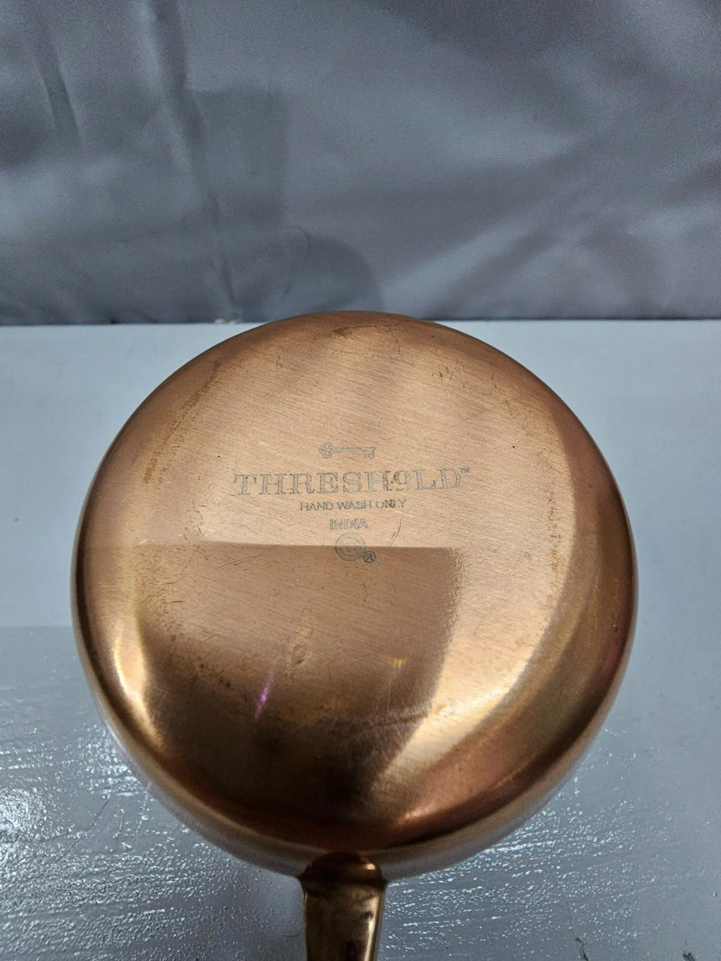 Mikasa Moscow Mule Copper Mug Polished Copper Finish with Brass Handle 16 oz