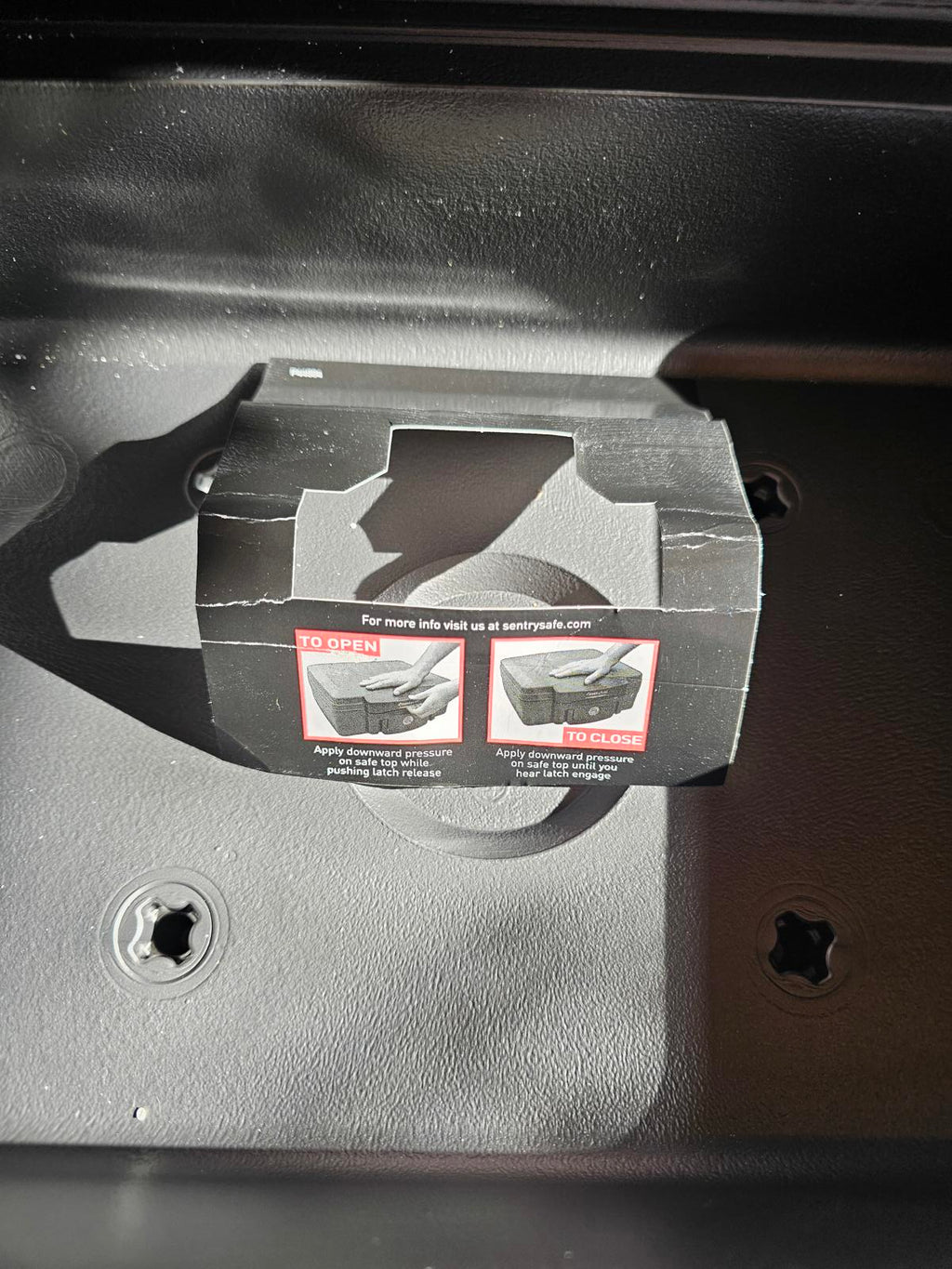 NEW SentrySafe H0100 Fireproof Waterproof Security Safe – Key Lock – Unused