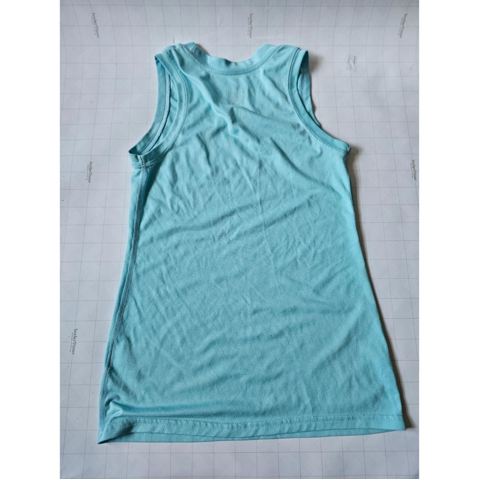 Nike Dri Fit Tank Top Size XS Women's Light Blue Running Racer Back Tee