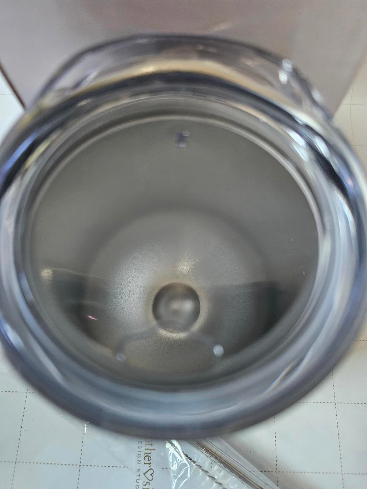 12oz Stainless Steel Wine Tumbler for Sublimation White Insulated Cup