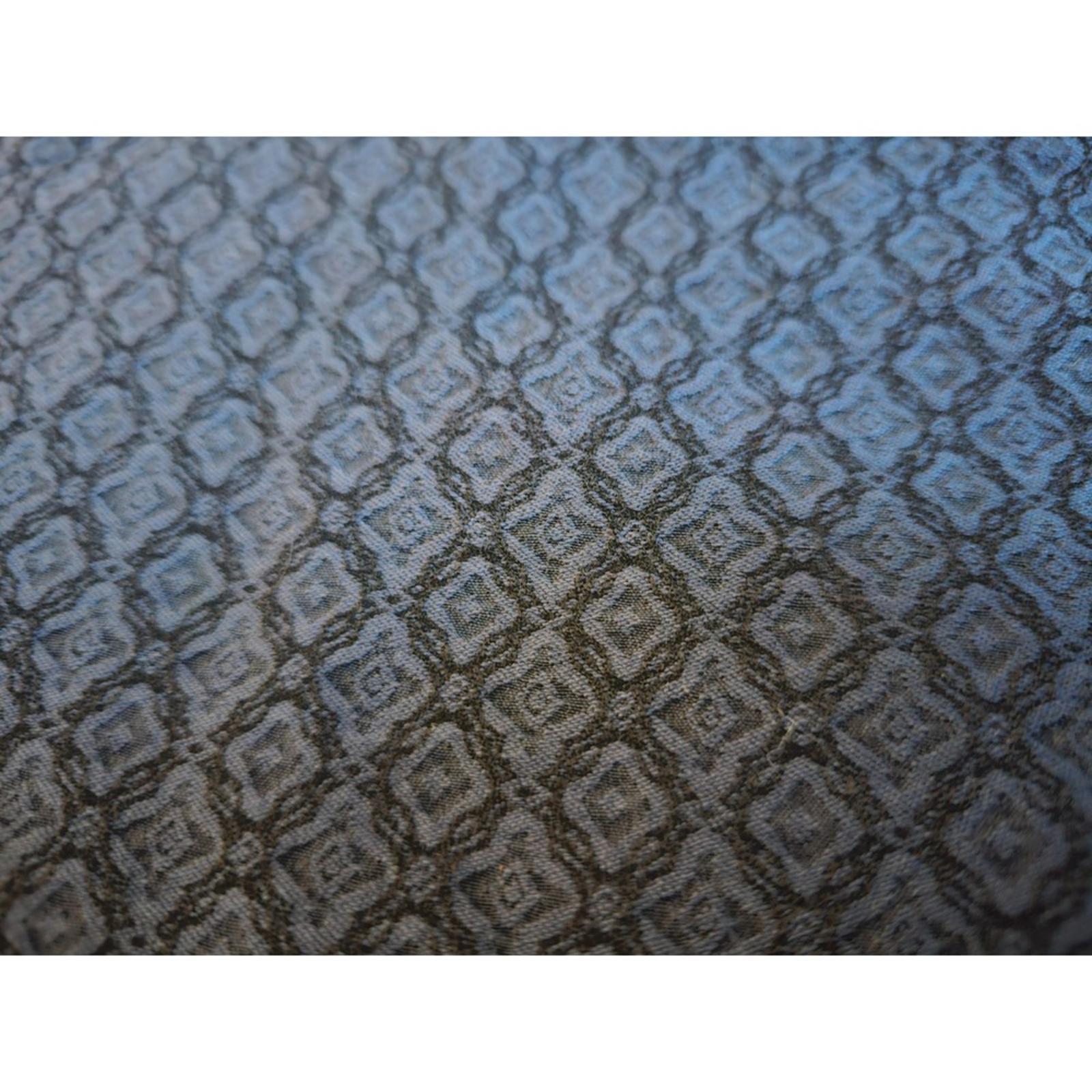 Rekucci Navy Floral Jacquard Slim Pants Size 8 Stretch Pull On Trousers