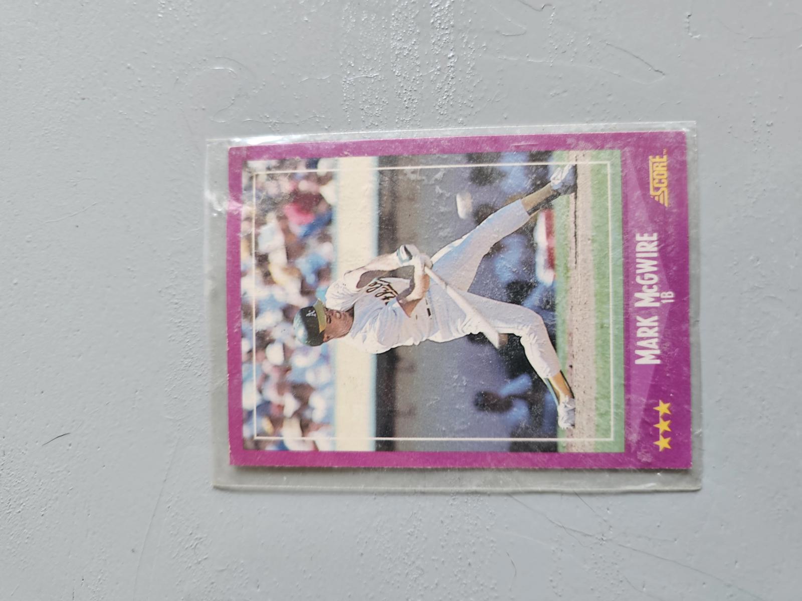 Vintage Mark McGwire Baseball Card - Swing for the Fences!