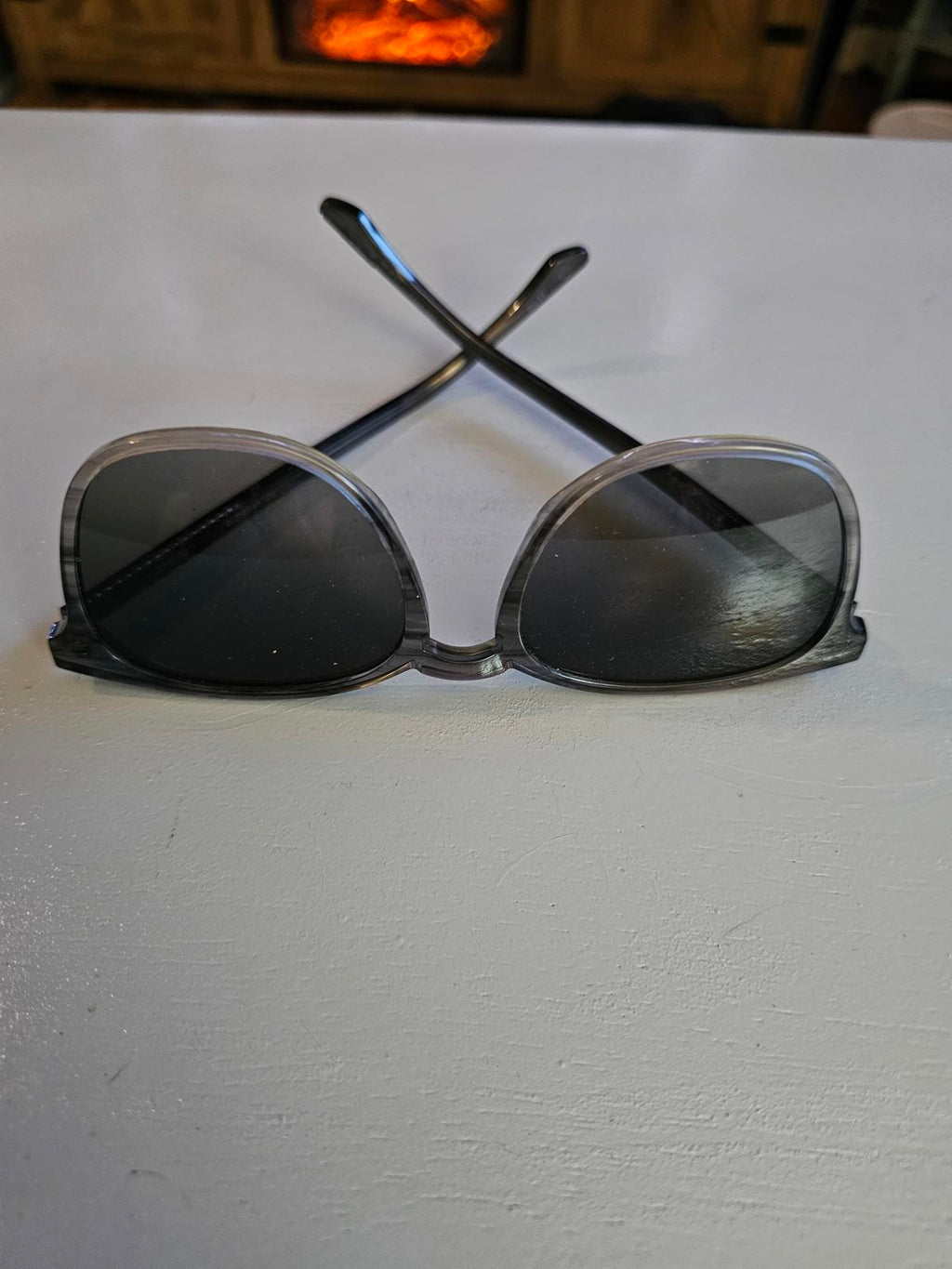 Krewe Blake Polarized Sunglasses Smoke Gray Frame Classic Cool