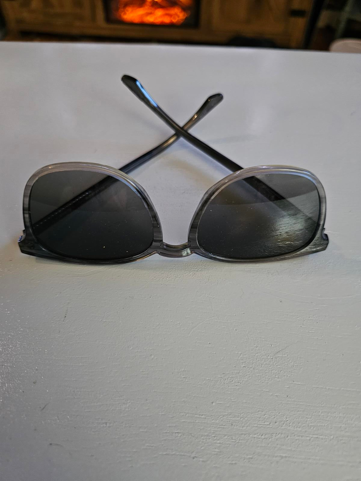 Krewe Blake Polarized Sunglasses Smoke Gray Frame Classic Cool