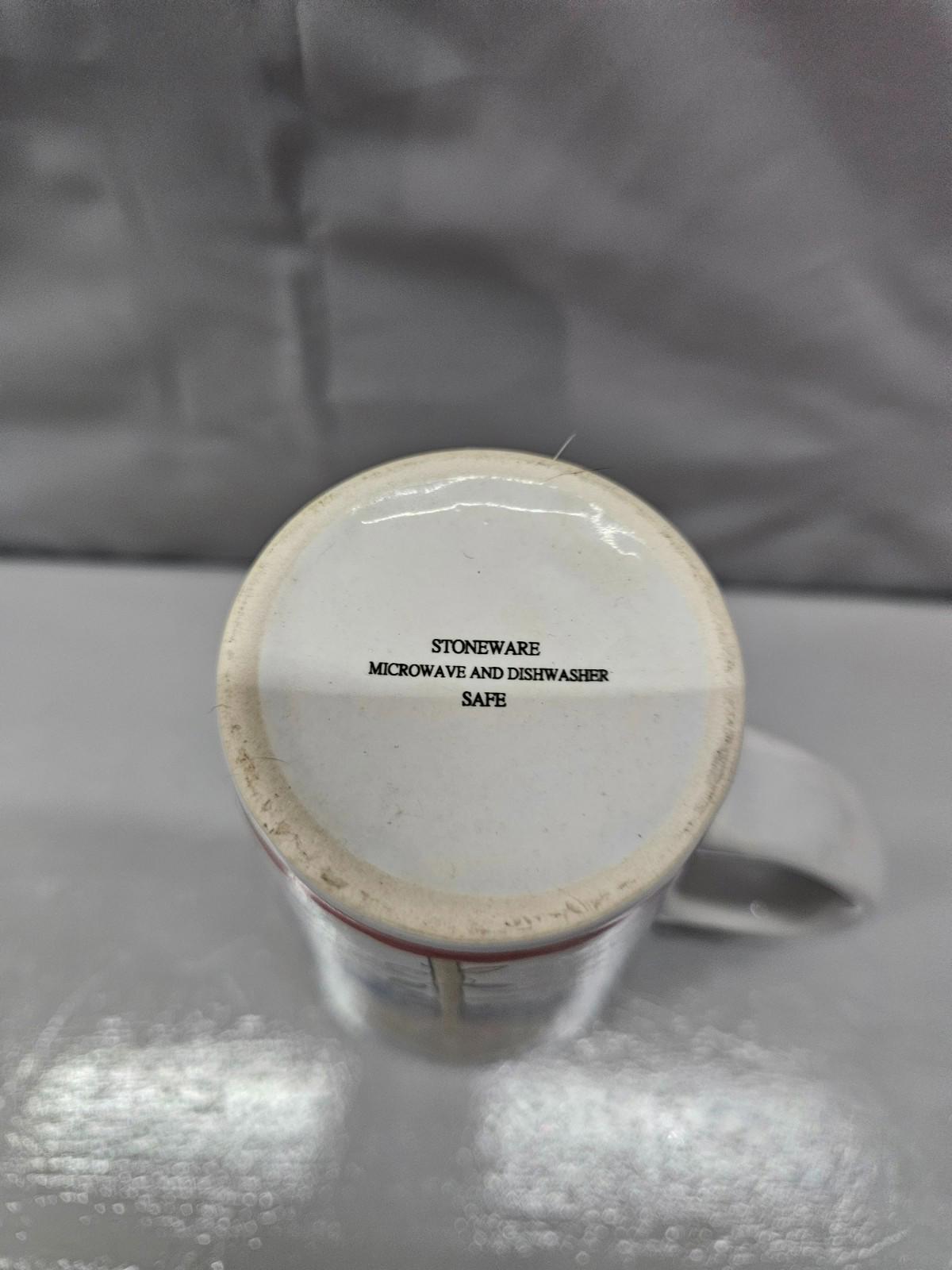 Cozy Winter Birdhouse Mug Stoneware Christmas Coffee Cup